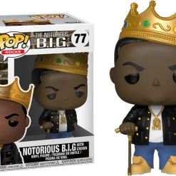 The Amazing Collectables Icons Funko Pop! Notorious B.I.G. - Notorious B.I.G. With Crown #77