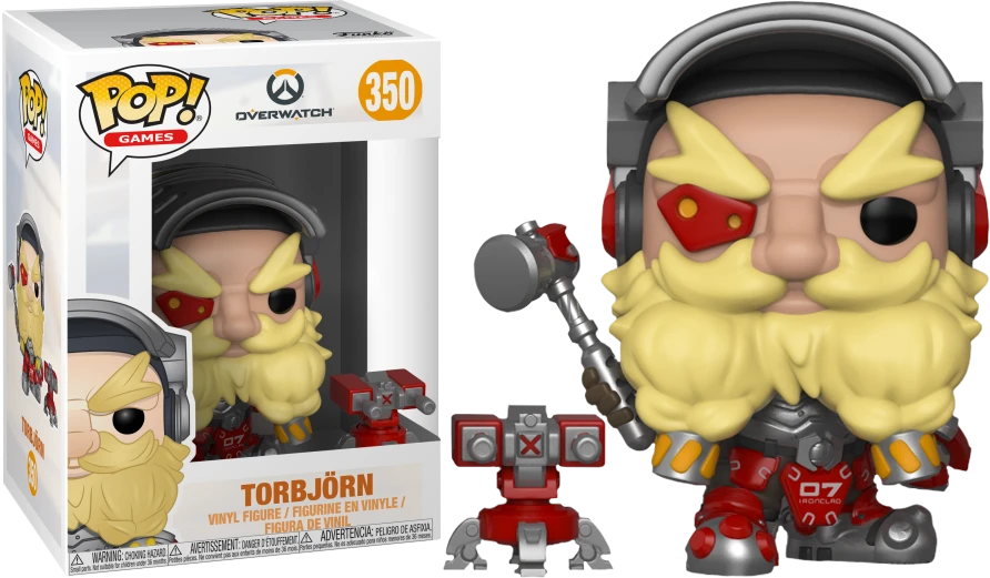 The Amazing Collectables Funko Pop! Overwatch - Torbjorn #350 Video Games 3 The Amazing Collectables Funko Pop! Overwatch - Torbjorn #350 Video Games