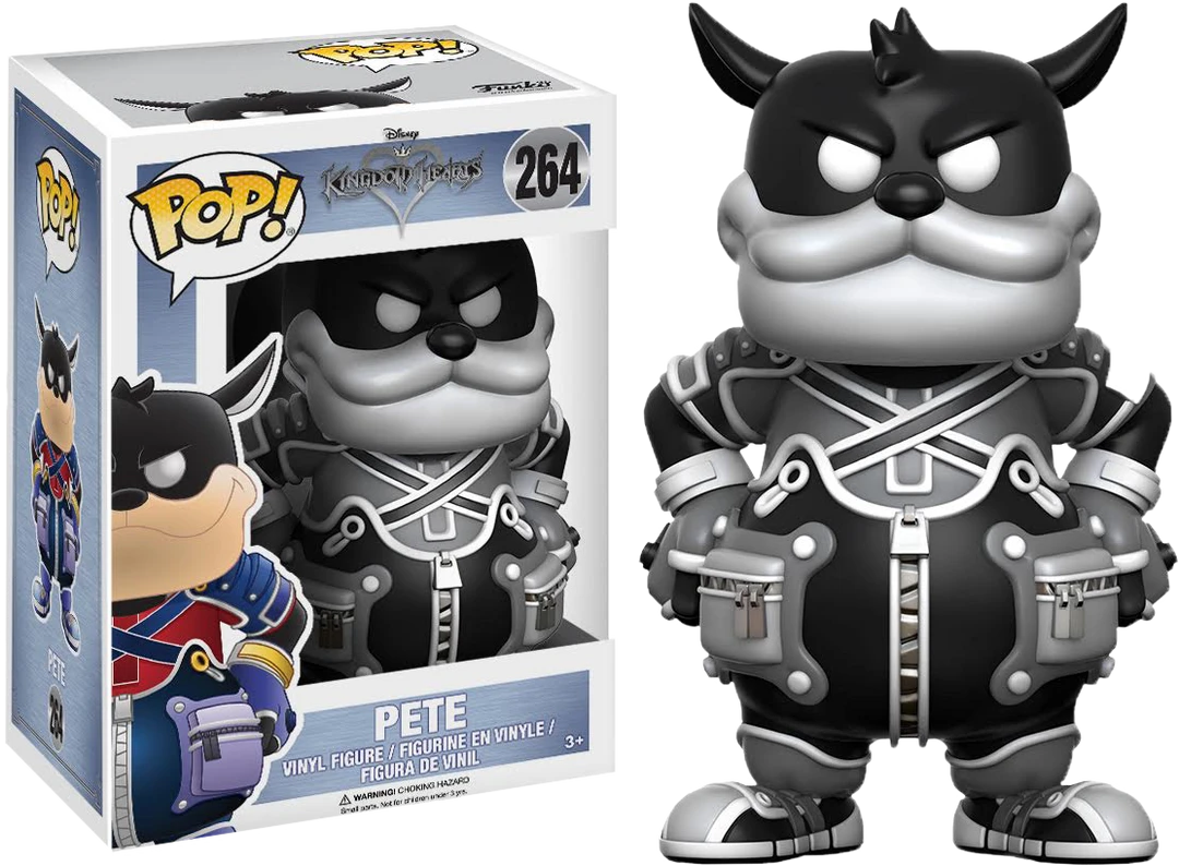 The Amazing Collectables Funko Pop! Kingdom Hearts - Pete (Black & White) #264 3 The Amazing Collectables Funko Pop! Kingdom Hearts - Pete (Black & White) #264