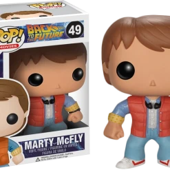 The Amazing Collectables Funko Pop! Marty McFly #49 Movies
