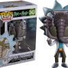 The Amazing Collectables Animation Funko Pop! Rick And Morty - Rick With Facehugger #343 1 The Amazing Collectables Animation Funko Pop! Rick And Morty - Rick With Facehugger #343
