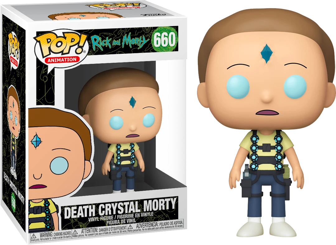 The Amazing Collectables Funko Pop! Rick And Morty - Death Crystal Morty #660 3 The Amazing Collectables Funko Pop! Rick And Morty - Death Crystal Morty #660