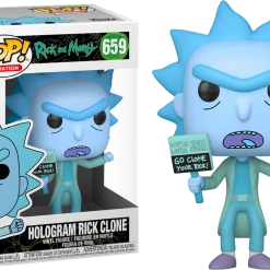The Amazing Collectables Funko Pop! Rick And Morty - Hologram Rick Clone #659 Animation