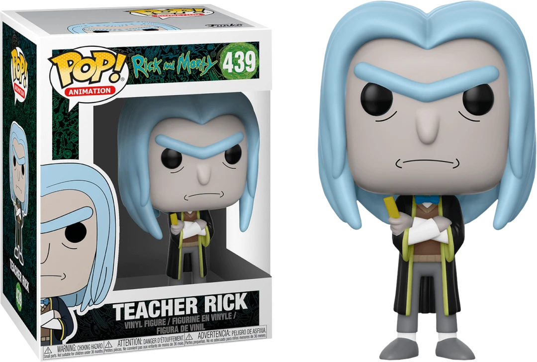 The Amazing Collectables Animation Funko Pop! Rick And Morty - Teacher Rick #439 3 The Amazing Collectables Animation Funko Pop! Rick And Morty - Teacher Rick #439
