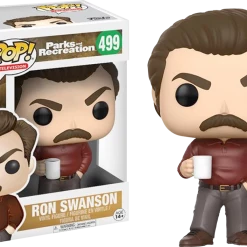 The Amazing Collectables Television Funko Pop! Parks And Recreation - Ron Swanson #499