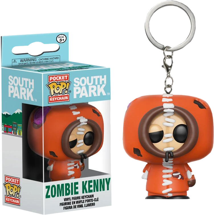 The Amazing Collectables Funko Pocket Pop! Keychain - South Park - Zombie Kenny Animation 3 The Amazing Collectables Funko Pocket Pop! Keychain - South Park - Zombie Kenny Animation