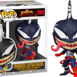 The Amazing Collectables Funko Pop! Spider-Man: Maximum Venom - Venomized Captain Marvel #599