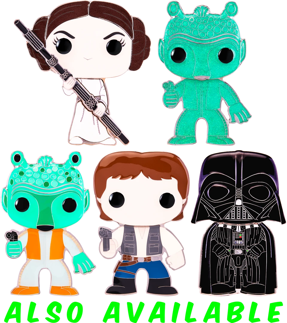 The Amazing Collectables Funko Pop! Star Wars - Greedo 4” Enamel Pin #04 5 The Amazing Collectables Funko Pop! Star Wars - Greedo 4” Enamel Pin #04