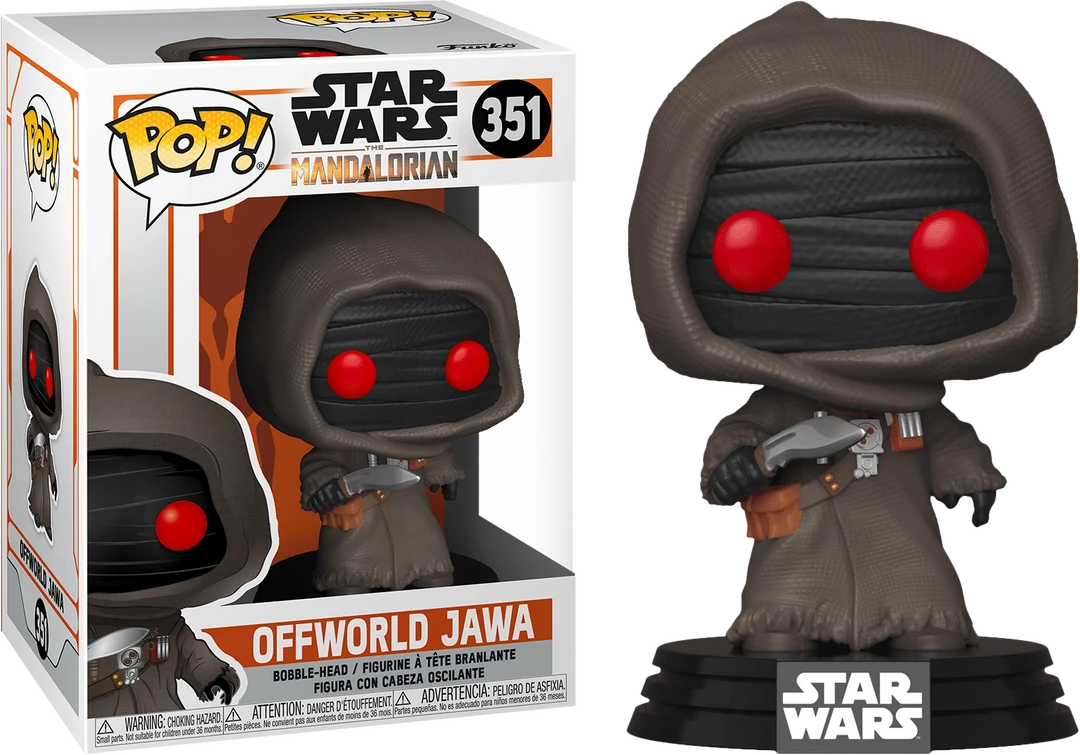 The Amazing Collectables Funko Pop! Star Wars: The Mandalorian - Offworld Jawa #351 3 The Amazing Collectables Funko Pop! Star Wars: The Mandalorian - Offworld Jawa #351