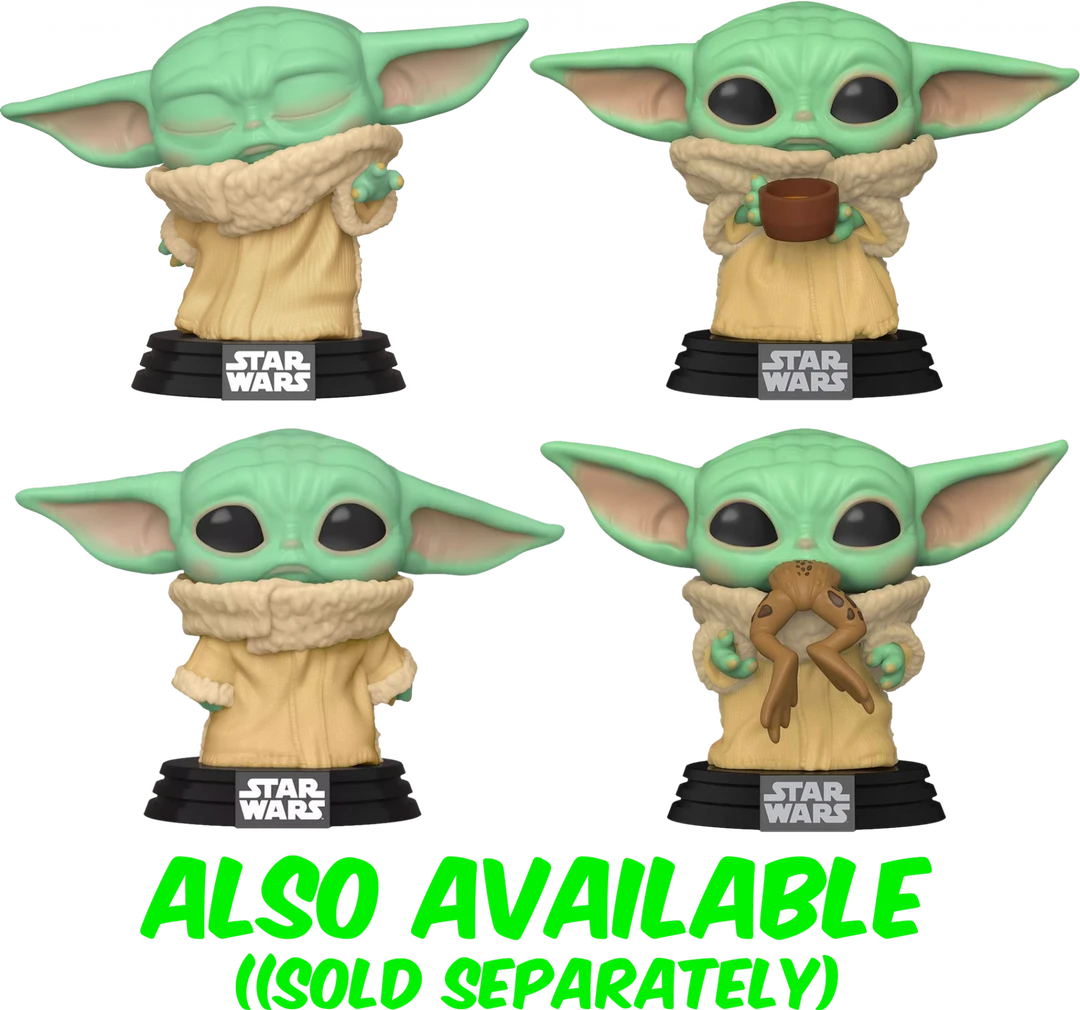 The Amazing Collectables Funko Pop! Star Wars: The Mandalorian - The Child (Baby Yoda) With Frog #379 4 The Amazing Collectables Funko Pop! Star Wars: The Mandalorian - The Child (Baby Yoda) With Frog #379