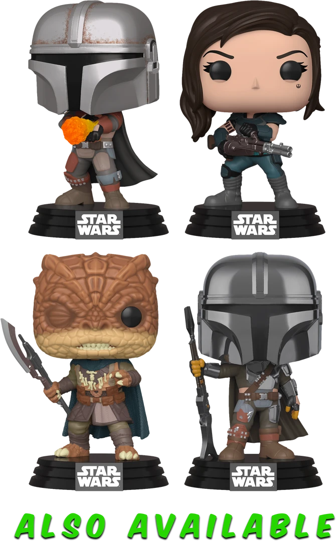 The Amazing Collectables Funko Pop! Star Wars: The Mandalorian - The Mandalorian On Blurrg Deluxe #358 6 The Amazing Collectables Funko Pop! Star Wars: The Mandalorian - The Mandalorian On Blurrg Deluxe #358