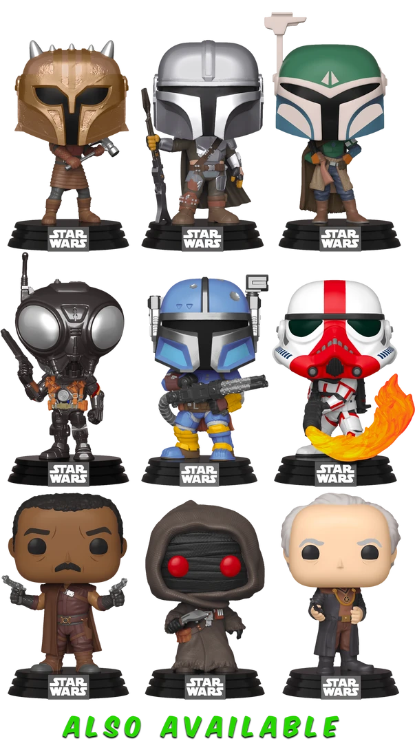 The Amazing Collectables Funko Pop! Star Wars: The Mandalorian - Covert Mandalorian #352 4 The Amazing Collectables Funko Pop! Star Wars: The Mandalorian - Covert Mandalorian #352