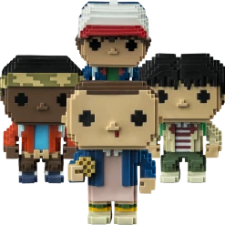 The Amazing Collectables Bundles Funko Pop! Stranger Things - 8-Bit - Bundle (Set Of 4)