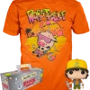 The Amazing Collectables Funko - Stranger Things - Dustin With Roast Beef Tee #828 - Vinyl Figure & T-Shirt Box Set Television