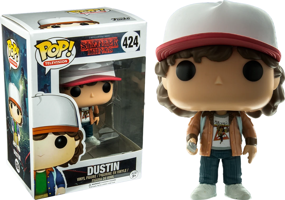 The Amazing Collectables Funko Pop! Stranger Things - Dustin With Brown Jacket #424 Television 3 The Amazing Collectables Funko Pop! Stranger Things - Dustin With Brown Jacket #424 Television