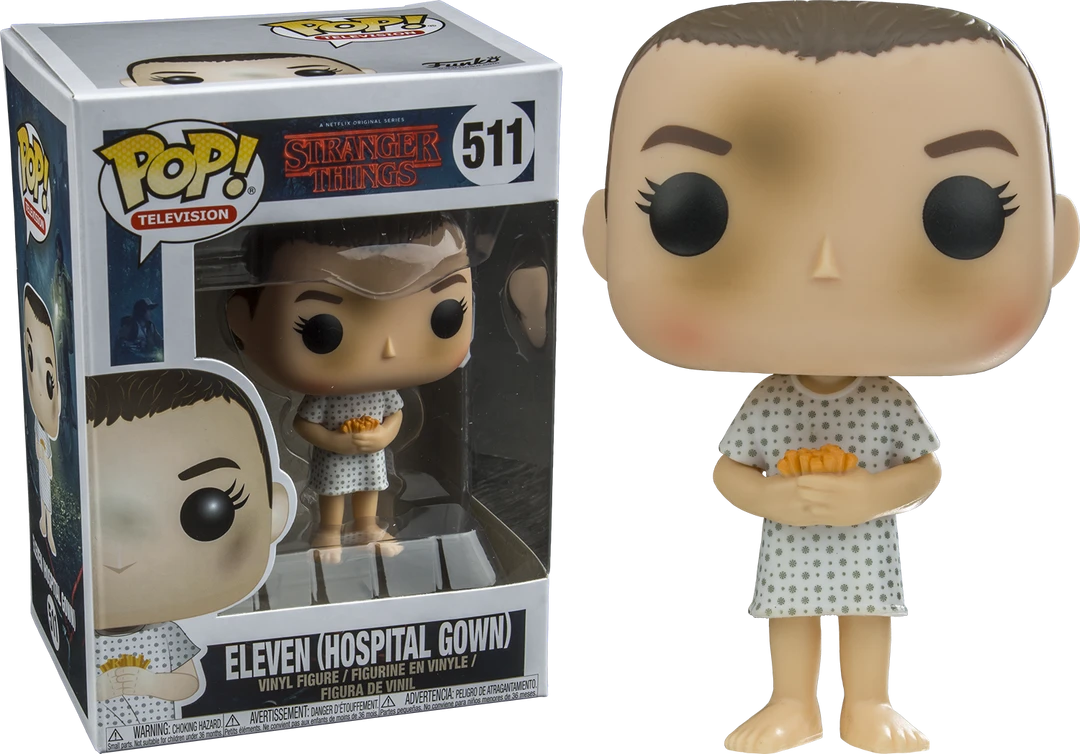 The Amazing Collectables Funko Pop! Stranger Things - Eleven In Hospital Gown #511 Television 3 The Amazing Collectables Funko Pop! Stranger Things - Eleven In Hospital Gown #511 Television