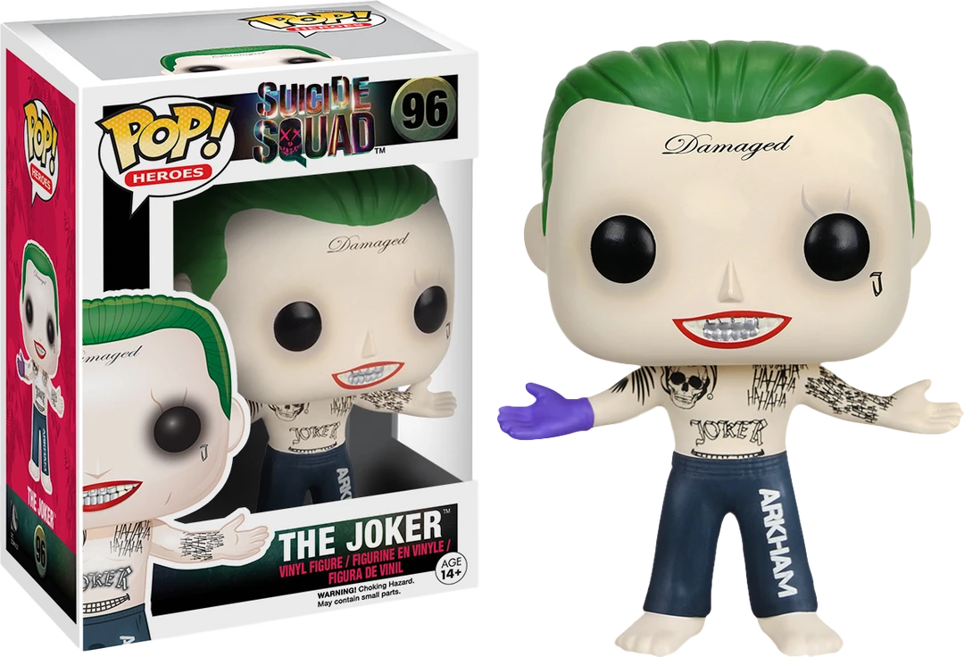 The Amazing Collectables Latest Additions Funko Pop! Suicide Squad - Joker Shirtless #96 3 The Amazing Collectables Latest Additions Funko Pop! Suicide Squad - Joker Shirtless #96