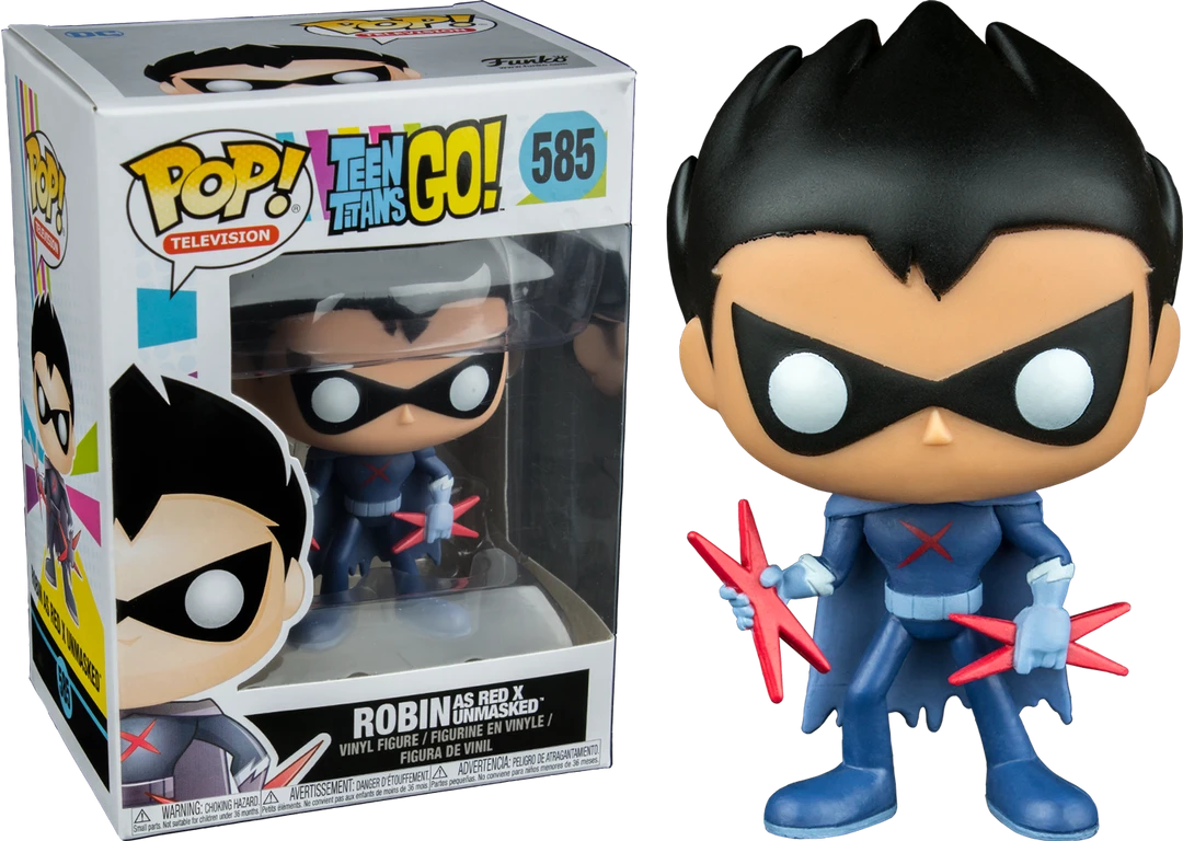The Amazing Collectables Latest Additions Funko Pop! Teen Titans Go! - Robin As Red X Unmasked #585 3 The Amazing Collectables Latest Additions Funko Pop! Teen Titans Go! - Robin As Red X Unmasked #585