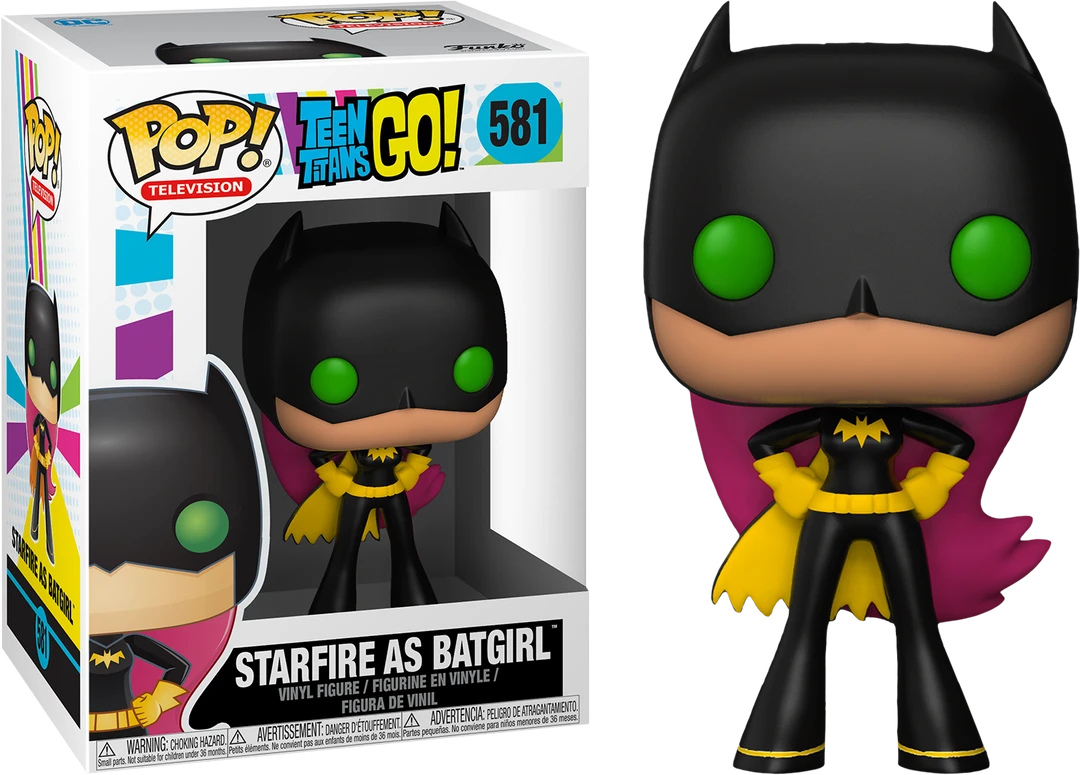 The Amazing Collectables Funko Pop! Teen Titans Go! - Starfire As Batgirl #581 Latest Additions 3 The Amazing Collectables Funko Pop! Teen Titans Go! - Starfire As Batgirl #581 Latest Additions