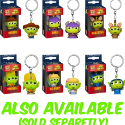 The Amazing Collectables Pop! Keychains Funko Pocket Pop! Keychain - Pixar - Alien Remix Bullseye