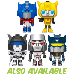 The Amazing Collectables Funko Pop! Transformers (1984) - Optimus Prime Metallic #22