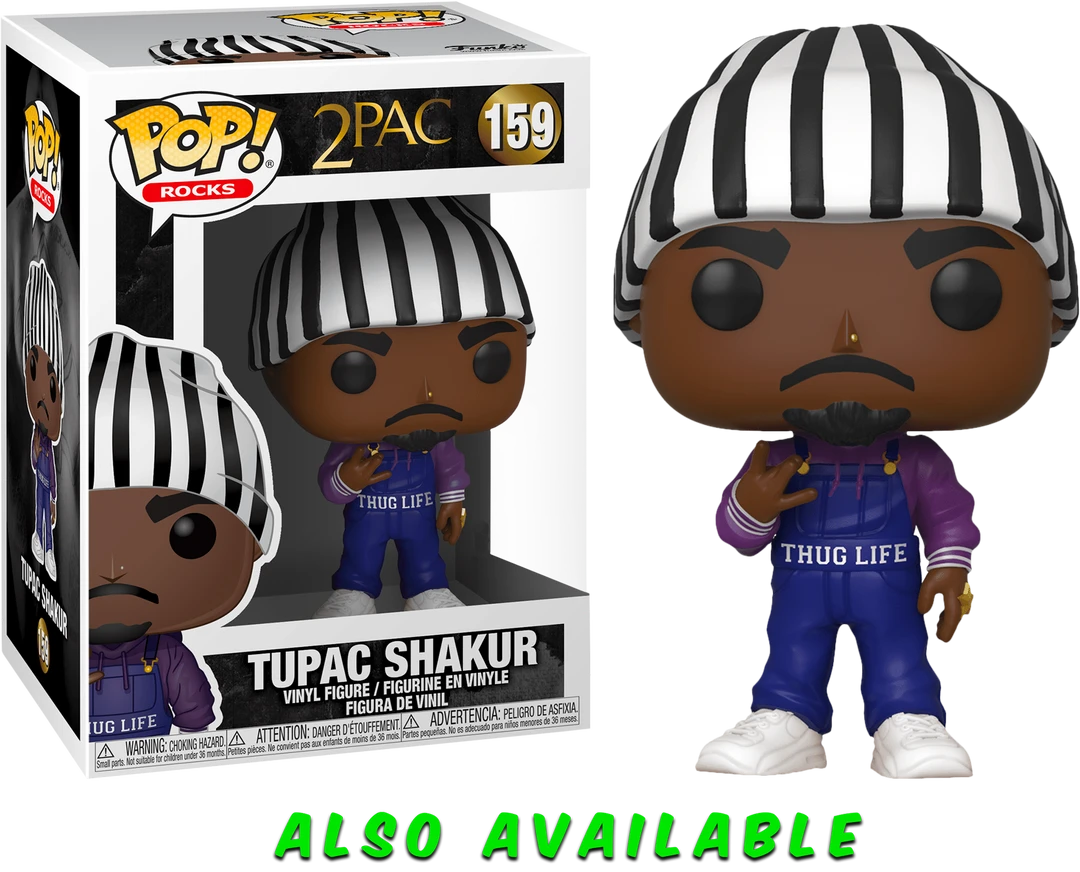 The Amazing Collectables Funko Pop! 2Pac - Tupac Shakur #158 4 The Amazing Collectables Funko Pop! 2Pac - Tupac Shakur #158