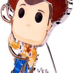 The Amazing Collectables Funko Pop! Toy Story - Woody 4” Enamel Pin #04 Chase Chance!