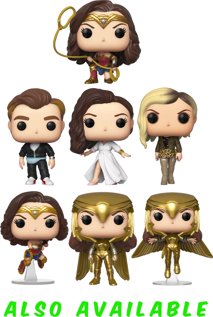 The Amazing Collectables Funko Pop! Wonder Woman 1984 - Wonder Woman Gold Chrome #323 4 The Amazing Collectables Funko Pop! Wonder Woman 1984 - Wonder Woman Gold Chrome #323