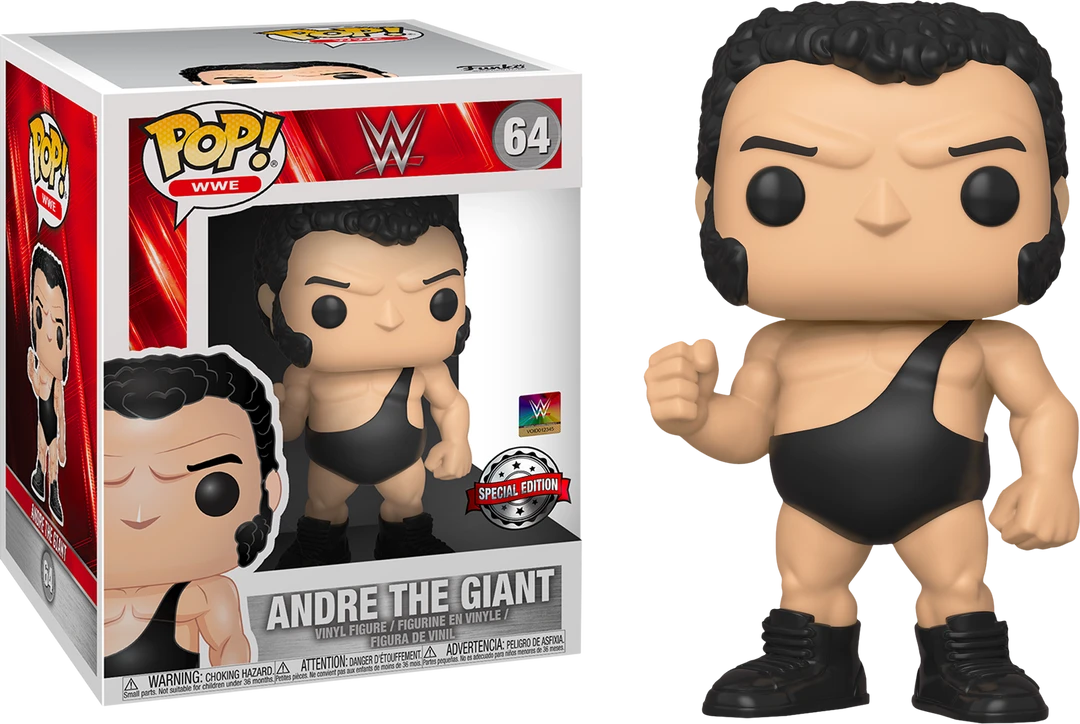 The Amazing Collectables Funko Pop! WWE - Andre The Giant 6" Super Sized #64 3 The Amazing Collectables Funko Pop! WWE - Andre The Giant 6" Super Sized #64