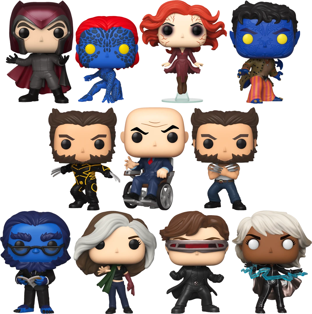 The Amazing Collectables Funko Pop! X-Men (2000) - The Brotherhood Of Pop! 20th Anniversary -Bundle (Set Of 11) Bundles 3 The Amazing Collectables Funko Pop! X-Men (2000) - The Brotherhood Of Pop! 20th Anniversary -Bundle (Set Of 11) Bundles